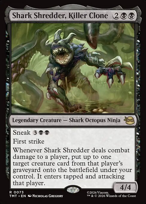 Shark Shredder, Killer Clone #73 from Teenage Mutant Ninja Turtles