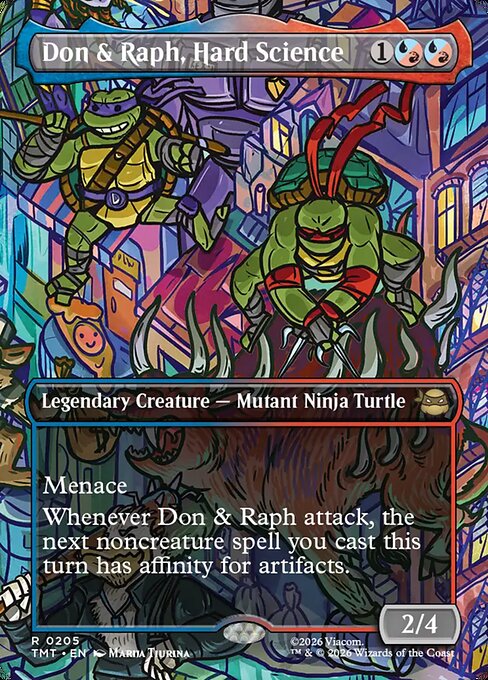 Don & Raph, Hard Science #205 from Teenage Mutant Ninja Turtles