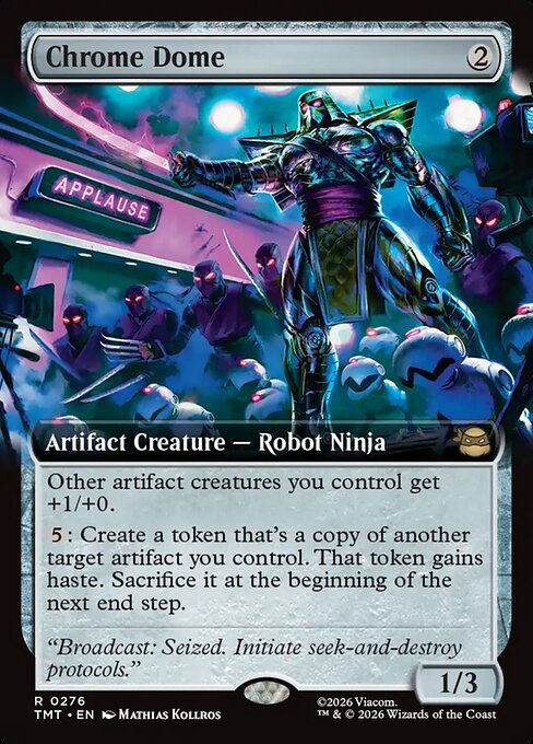 Chrome Dome #276 from Teenage Mutant Ninja Turtles