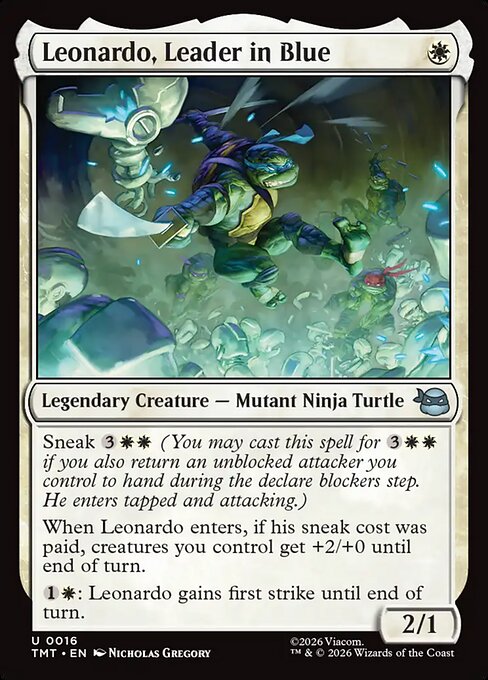 Leonardo, Leader in Blue #16 from Teenage Mutant Ninja Turtles