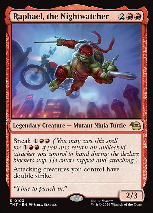 Raphael, the Nightwatcher #103 from Teenage Mutant Ninja Turtles