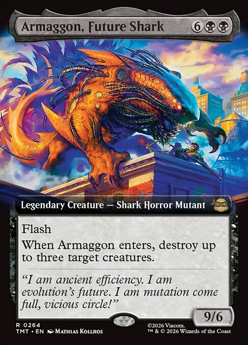 Armaggon, Future Shark #264 from Teenage Mutant Ninja Turtles