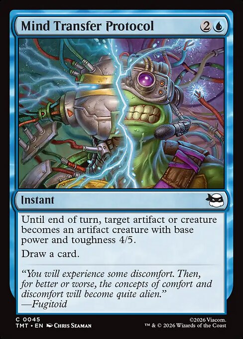 Mind Transfer Protocol #45 from Teenage Mutant Ninja Turtles