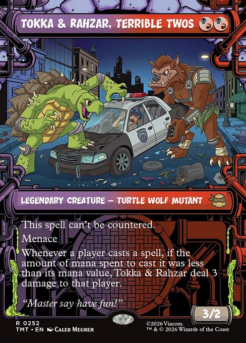 Tokka & Rahzar, Terrible Twos #252 from Teenage Mutant Ninja Turtles