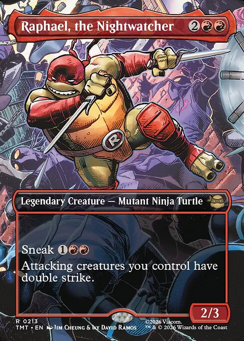 Raphael, the Nightwatcher #213 from Teenage Mutant Ninja Turtles