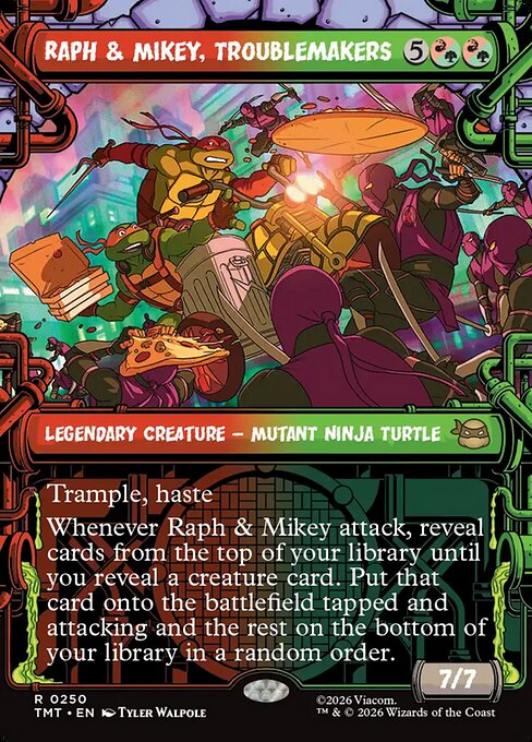 Raph & Mikey, Troublemakers #250 from Teenage Mutant Ninja Turtles