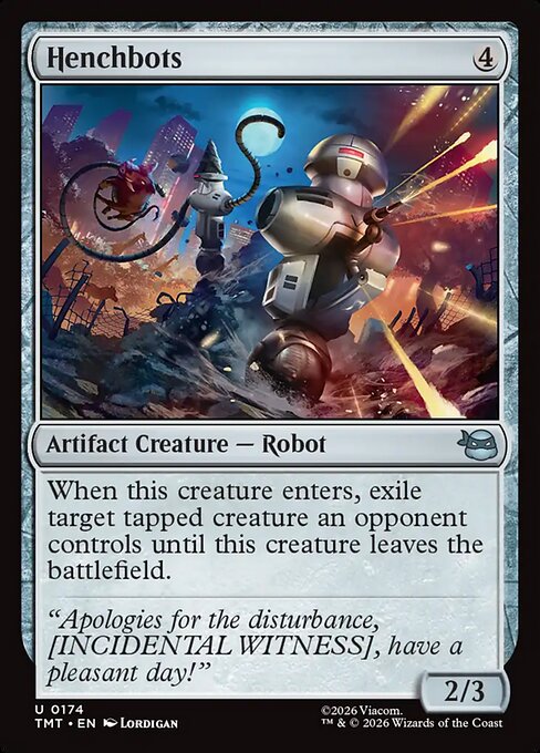 Henchbots #174 from Teenage Mutant Ninja Turtles