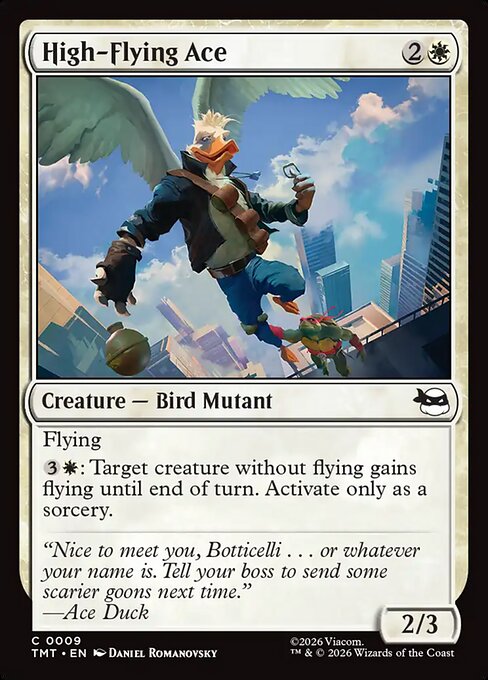 High-Flying Ace #9 from Teenage Mutant Ninja Turtles