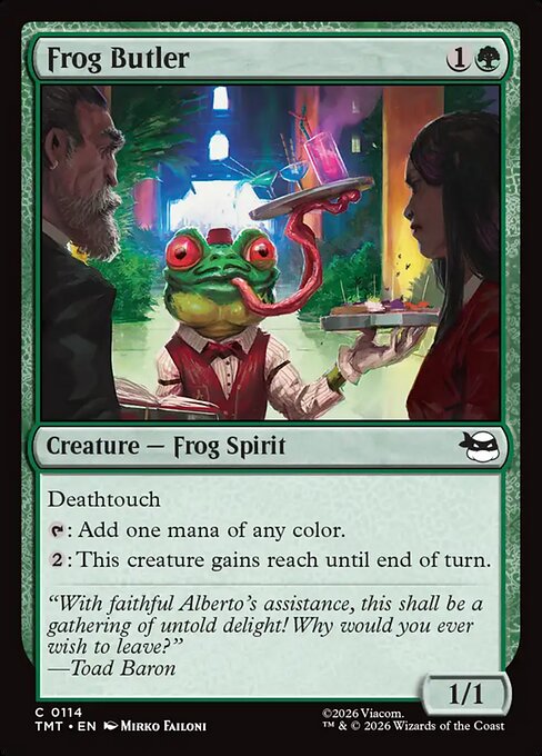 Frog Butler #114 from Teenage Mutant Ninja Turtles