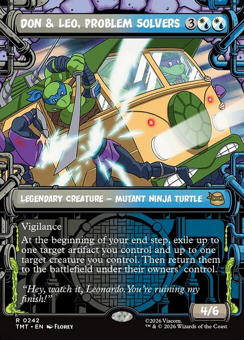 Don & Leo, Problem Solvers #242 from Teenage Mutant Ninja Turtles
