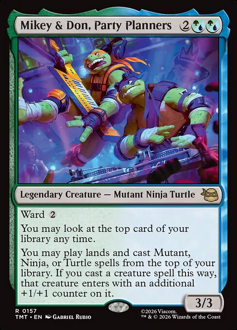 Mikey & Don, Party Planners #157 from Teenage Mutant Ninja Turtles