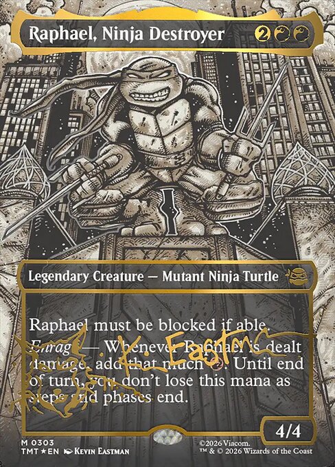 Raphael, Ninja Destroyer #303 from Teenage Mutant Ninja Turtles