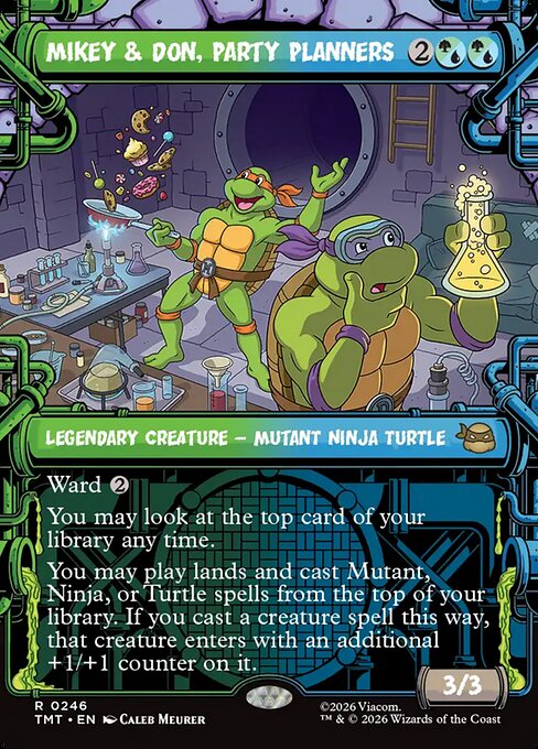 Mikey & Don, Party Planners #246 from Teenage Mutant Ninja Turtles