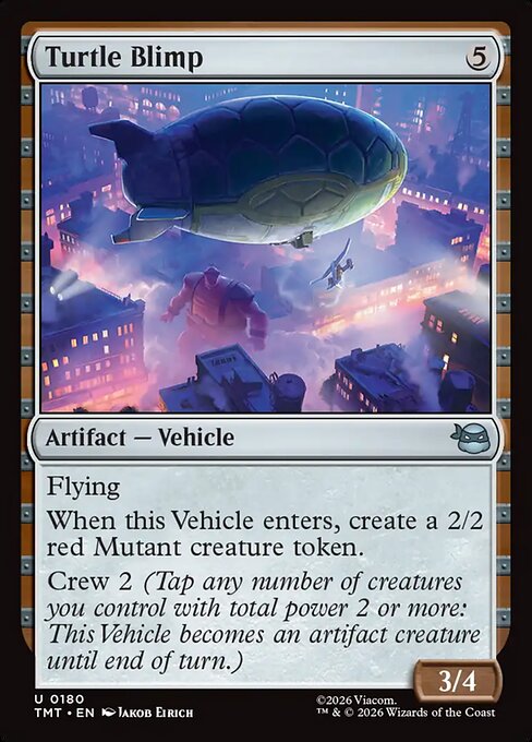 Turtle Blimp #180 from Teenage Mutant Ninja Turtles