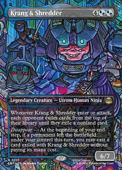 Krang & Shredder #201 from Teenage Mutant Ninja Turtles