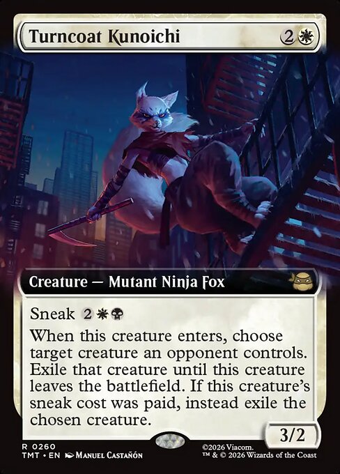 Turncoat Kunoichi #260 from Teenage Mutant Ninja Turtles