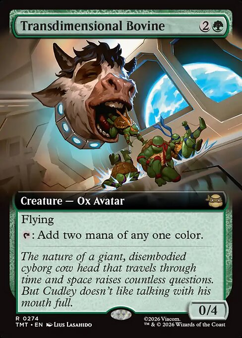 Transdimensional Bovine #274 from Teenage Mutant Ninja Turtles