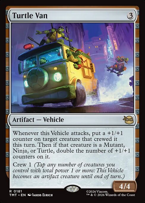 Turtle Van #181 from Teenage Mutant Ninja Turtles