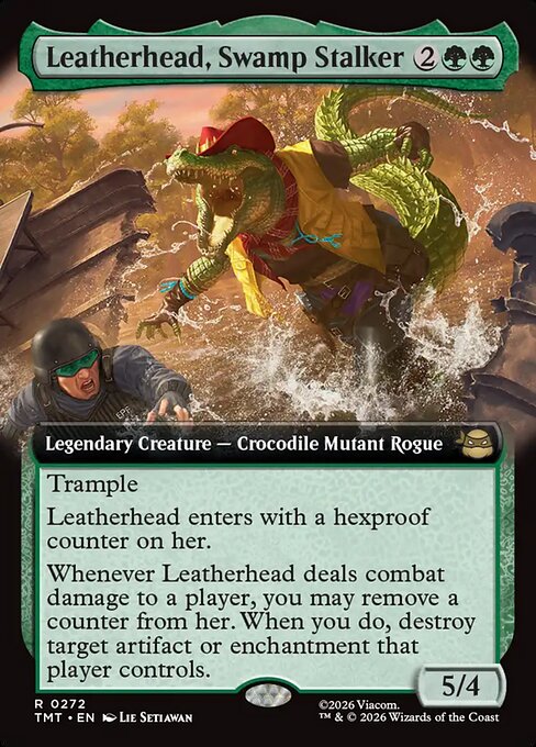 Leatherhead, Swamp Stalker #272 from Teenage Mutant Ninja Turtles