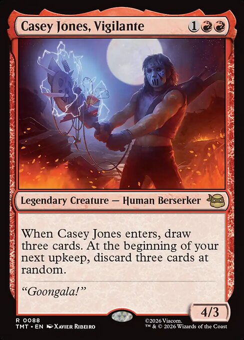 Casey Jones, Vigilante #88 from Teenage Mutant Ninja Turtles