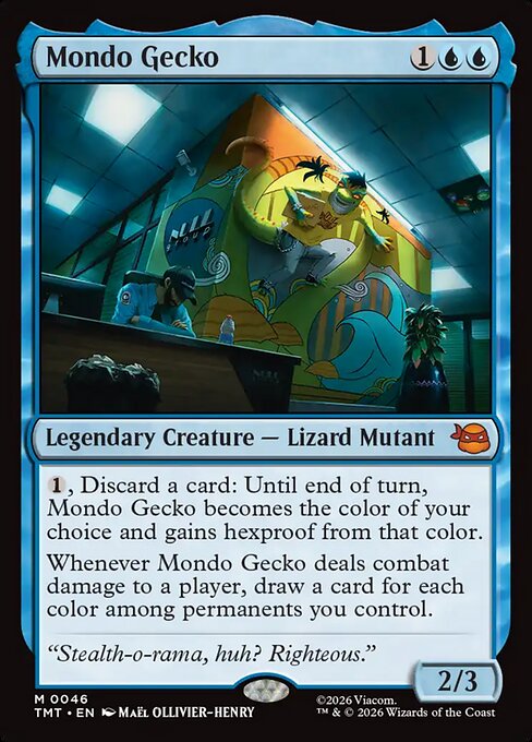 Mondo Gecko #46 from Teenage Mutant Ninja Turtles