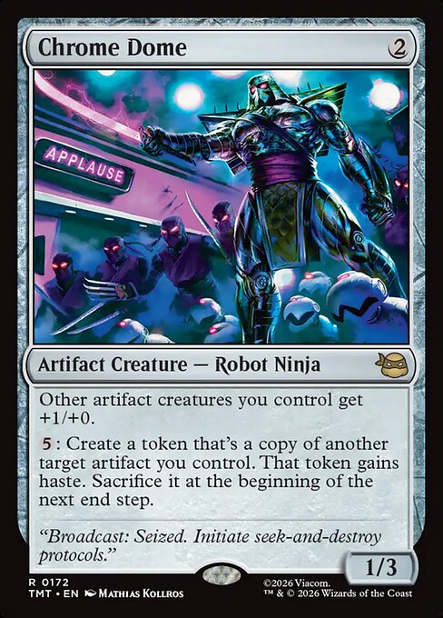 Chrome Dome #172 from Teenage Mutant Ninja Turtles