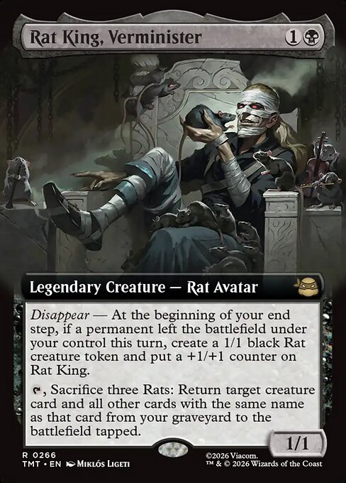 Rat King, Verminister #266 from Teenage Mutant Ninja Turtles