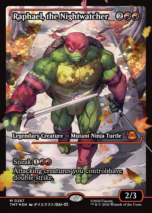 Raphael, the Nightwatcher #287 from Teenage Mutant Ninja Turtles