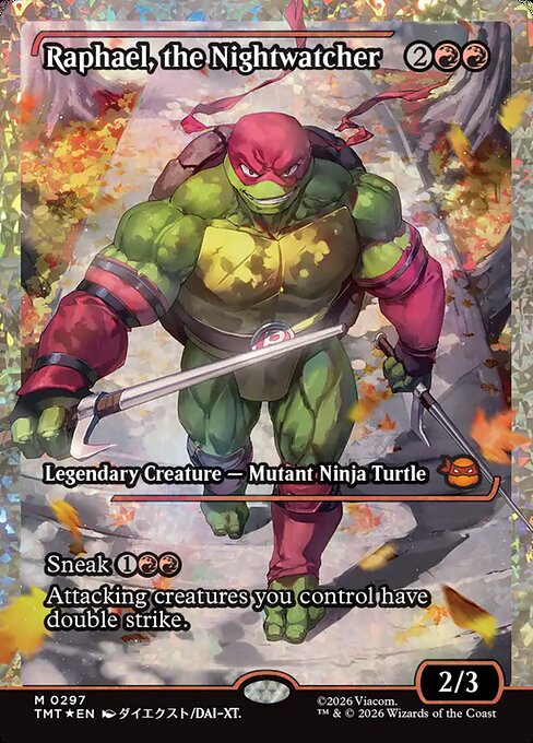 Raphael, the Nightwatcher #297 from Teenage Mutant Ninja Turtles