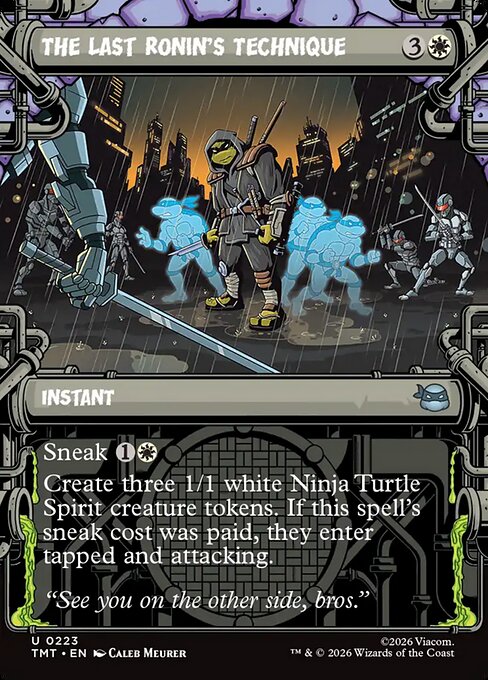 The Last Ronin's Technique #223 from Teenage Mutant Ninja Turtles