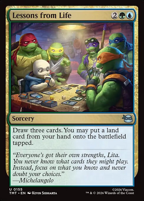Lessons from Life #155 from Teenage Mutant Ninja Turtles