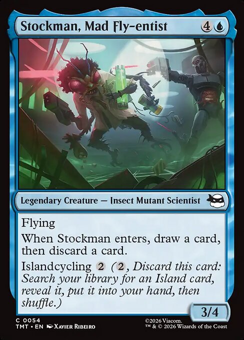 Stockman, Mad Fly-entist #54 from Teenage Mutant Ninja Turtles