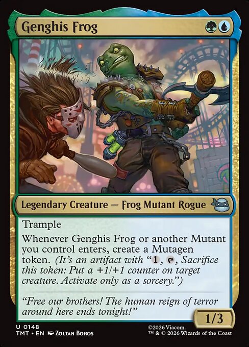 Genghis Frog #148 from Teenage Mutant Ninja Turtles