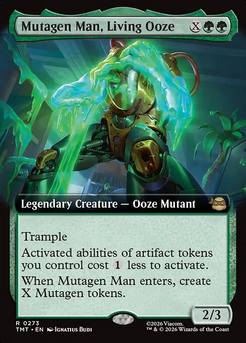 Mutagen Man, Living Ooze #273 from Teenage Mutant Ninja Turtles