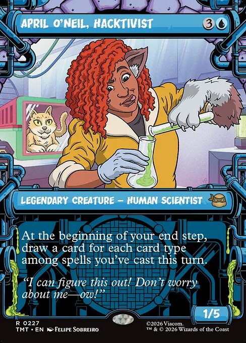 April O'Neil, Hacktivist #227 from Teenage Mutant Ninja Turtles