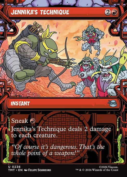 Jennika's Technique #236 from Teenage Mutant Ninja Turtles