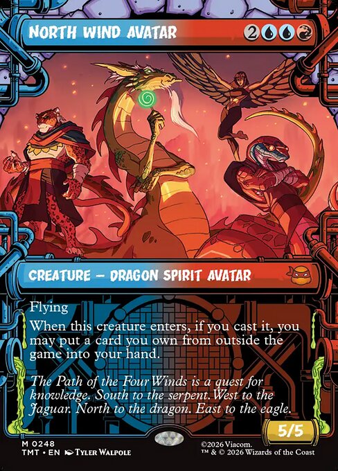 North Wind Avatar #248 from Teenage Mutant Ninja Turtles