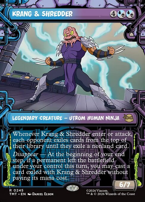 Krang & Shredder #245 from Teenage Mutant Ninja Turtles