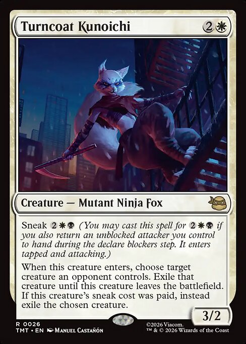Turncoat Kunoichi #26 from Teenage Mutant Ninja Turtles