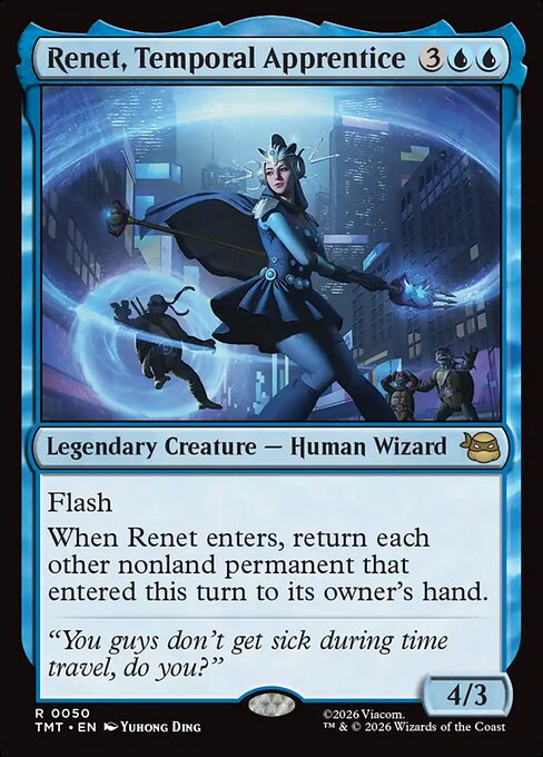 Renet, Temporal Apprentice #50 from Teenage Mutant Ninja Turtles