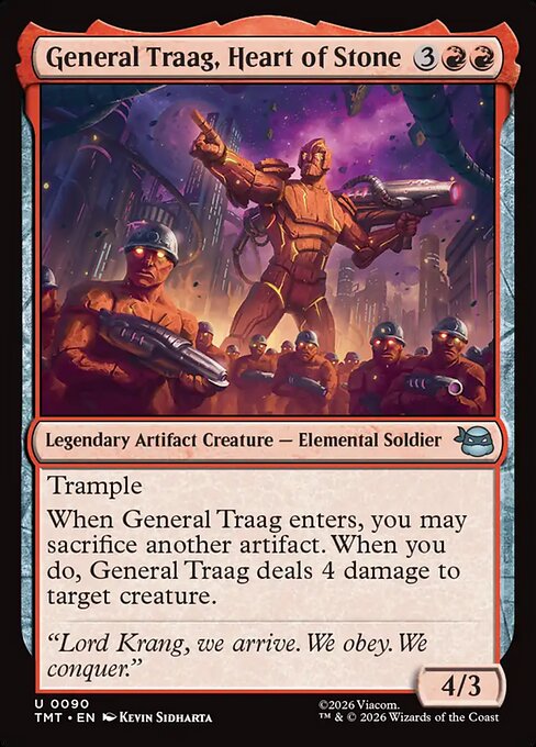 General Traag, Heart of Stone #90 from Teenage Mutant Ninja Turtles