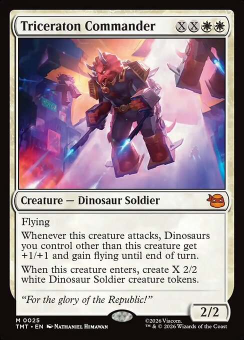 Triceraton Commander #25 from Teenage Mutant Ninja Turtles