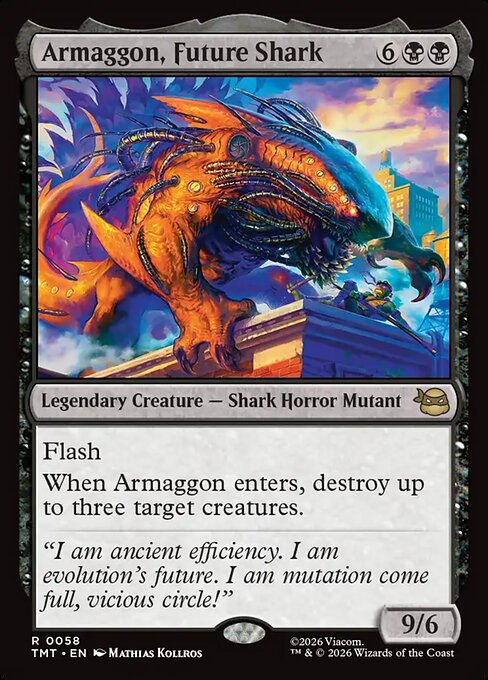 Armaggon, Future Shark #58 from Teenage Mutant Ninja Turtles