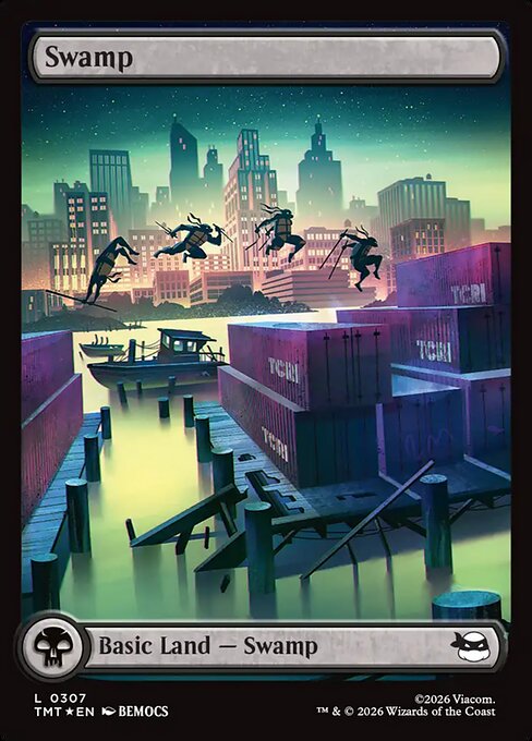 Swamp #307 from Teenage Mutant Ninja Turtles