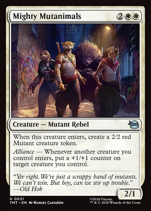 Mighty Mutanimals #21 from Teenage Mutant Ninja Turtles