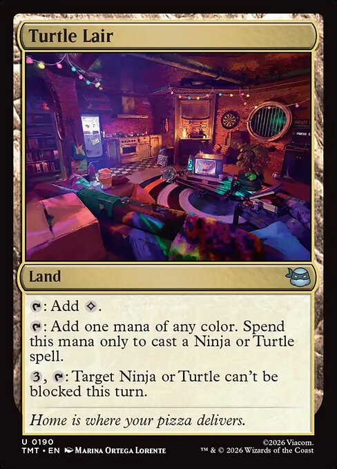 Turtle Lair #190 from Teenage Mutant Ninja Turtles